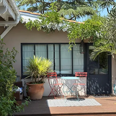 Jolie Maison Avec Piscine Chauffee Bassin D'arcachon *