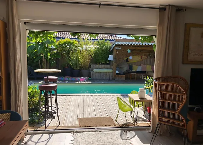 Villa Jolie Maison Avec Piscine Chauffee Bassin D'arcachon Gujan-Mestras