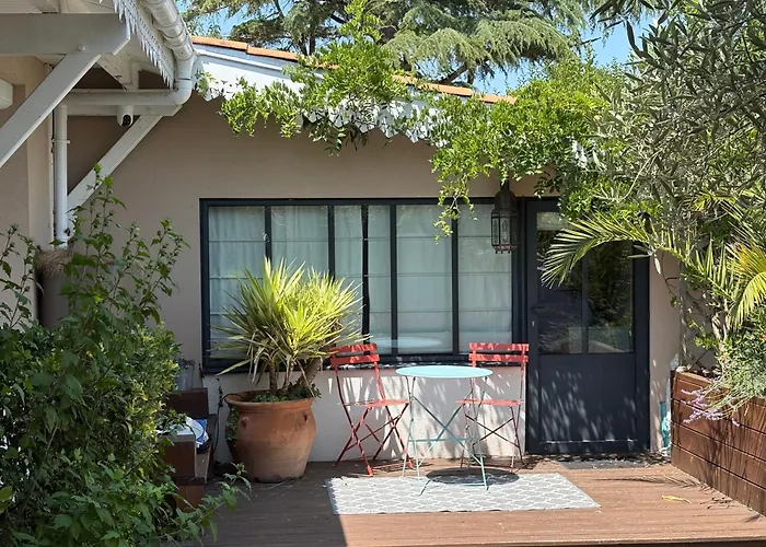 Jolie Maison Avec Piscine Chauffee Bassin D'arcachon *